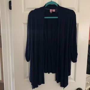 Navy blue cardigan